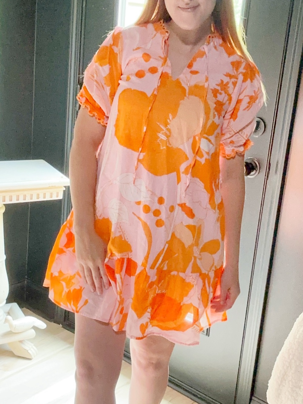 Sugarlips Pink and Orange Dress